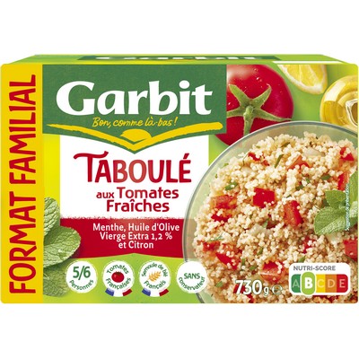 Taboule tomates fraiches 730g