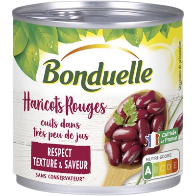 Haricots rouges cuits tres peu jus 1/2