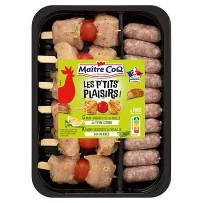 Poulet thym/citron 550g