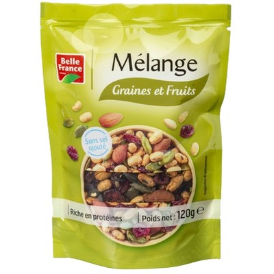 Melange graine et fruit 120g