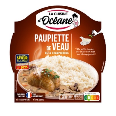 Paupiette de veau riz et champignons 300g