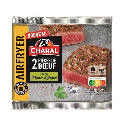 Pieces de boeuf facon maitre d'hotel x2 230g
