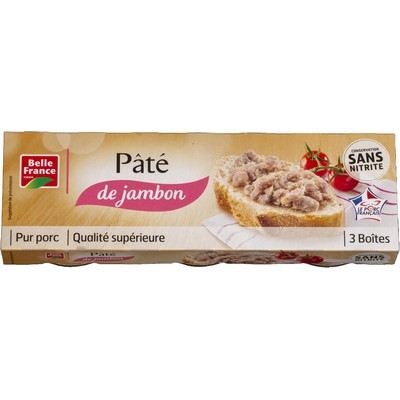 Pate de Jambon 3x78g