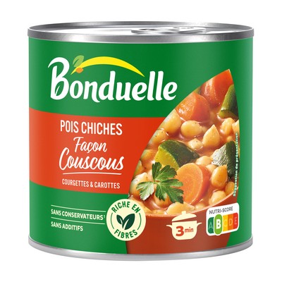 Pois chiches couscous 1/2 477g