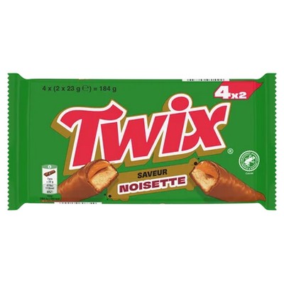 Barre saveur noisette x4 184g