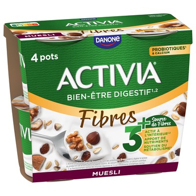 Yaourt bifidus muesli 4x120g